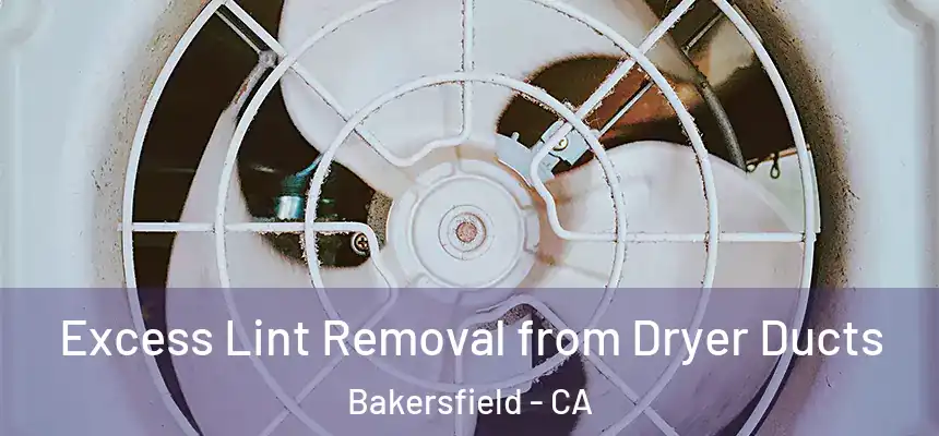  Excess Lint Removal from Dryer Ducts Bakersfield - CA